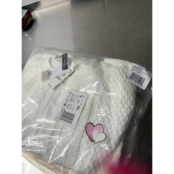 Nordstrom BP. Ivory Heart Sweater - Picture 2 of 11